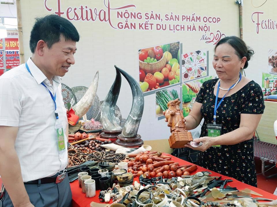 Phú Xuyên triển lãm quảng bá, giao thương kết nối sản phẩm Ocop trong 4 ngày